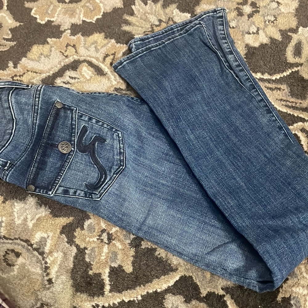 Rock & Republic Kasandra Flare Jeans size 2 M Stretch Great Condition R010353 - Picture 16 of 17